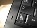 Retaining clip beside function key